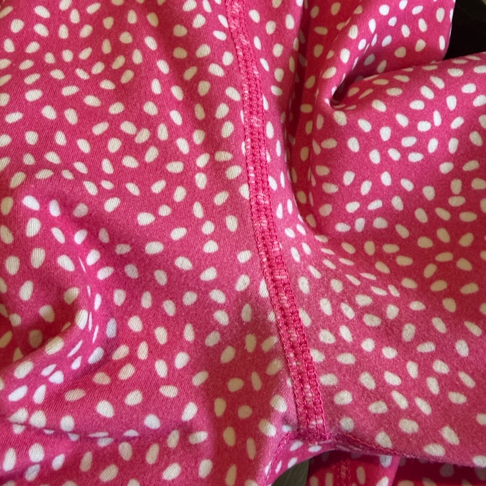 Buffbunny Vibrant Pink Polkadot Women’s Leggings XS - Picture 10 of 11